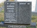 CHESWORTH Norman Rhodes 1911-1997