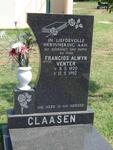 CLAASEN Francois Alwyn Venter 1920-1992