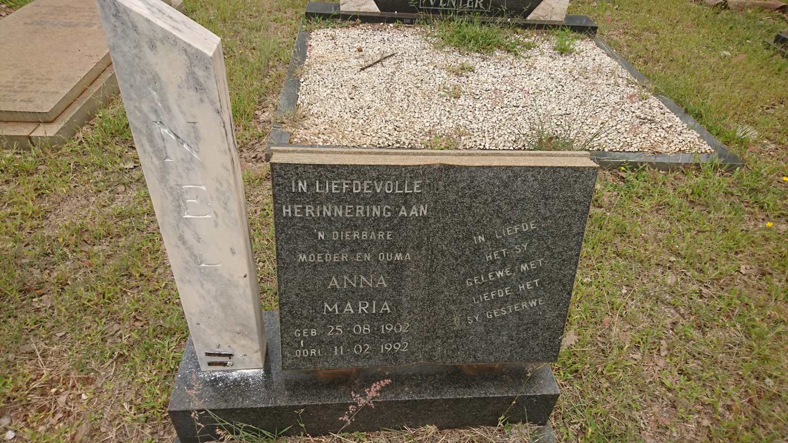 NEL Anna Maria 1902-1992
