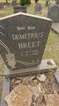 BREET Demetrius 1932-1989
