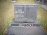 ROESCH Jan Frederik 1927-2003
