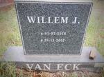 ECK Willem J., van 1918-2002