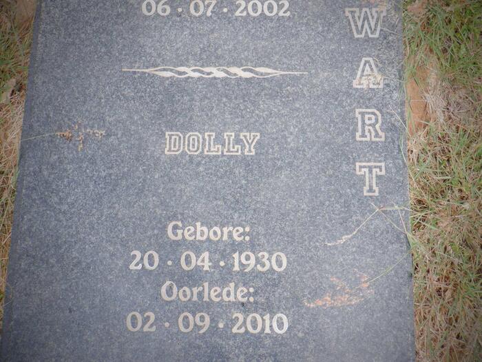 SWART Pieter Daniel Gerhardus 1923-2002 & Dolly 1930-2010