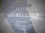 HEERDEN Alwyn, van 1952-2002