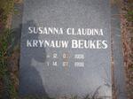BEUKES Susanna Claudina Krynauw 1908-1998