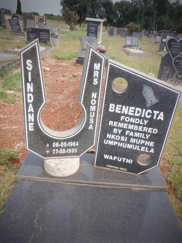 SINDANE Benedicta 1964-1999