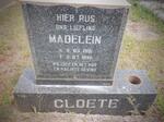 CLOETE Madelein 1981-1999