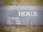 ROUX Louis 1930-2005