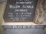 ROETS Willem Schalk Jacobus 1908-1970 & Maria Magdalena J.C. 1911-2001
