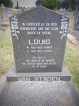STADEN Louis, van 1963-2001