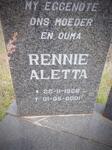OORDT Gert J.J., van 1928- & Rennie Aletta 1928-2001