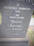 OPPERMAN Jan Lukas 1937-1997 & Yvonne Lorraine 1940-