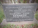 KENNEDY Margery Anne 1911-1994