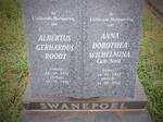 SWANEPOEL Albertus Gerhardus Roodt 1921-1993 & Anna Dorothea Wilhelmina SMIT 1922-2013