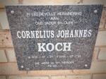 KOCH Cornelius Johannes 1939-2001