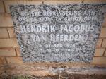 HEERDEN Hendrik Jacobus, van 1928-2018