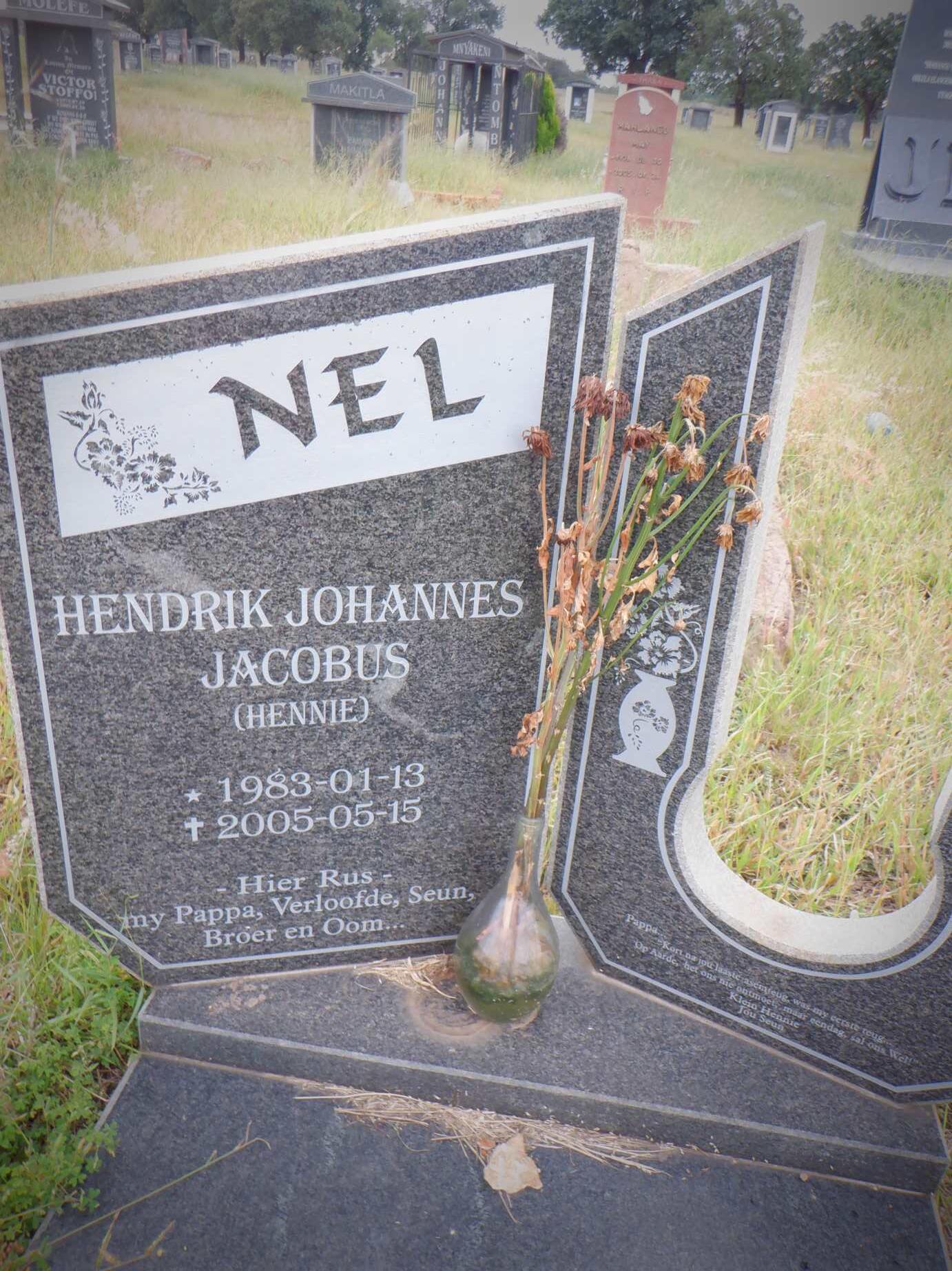 NEL Hendrik Johannes Jacobus 1983-2005