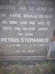 VENTER Petrus Stephanus 1918-1993