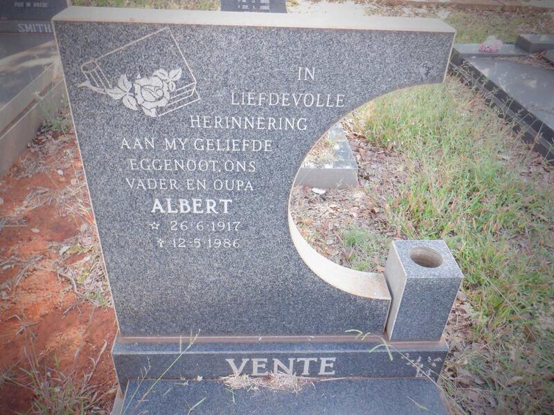 VENTE Albert 1917-1986