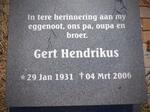 BUYS Gert Hendrikus 1931-2006