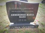 VUUREN Ammerensie Maria, van nee MARX 1923-2006