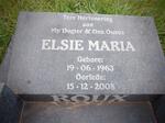 ROUX Elsie Maria 1963-2008