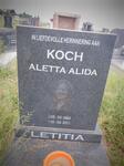 KOCH Aletta Alida 1984-2011