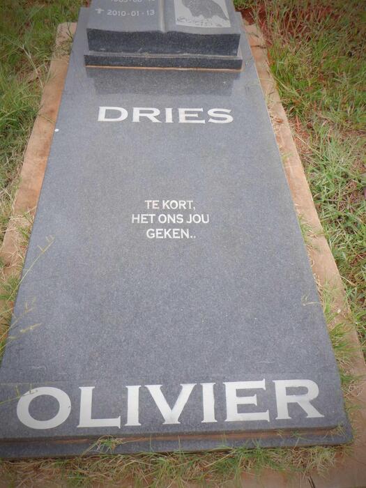 OLIVIER Dries 1963-2010