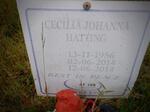 HATTING Cecilia Johanna 1956-2014