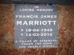 MARRIOTT Francis James 1949-2016