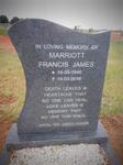 MARRIOTT Francis James 1949-2016