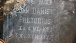 PRETORIUS Jan Daniel 1888-1955