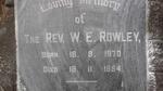 ROWLEY W.E. 1870-1954