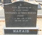 MARAIS Stephanus le Roux 1896-1979 & Edith Johanna REX 1917-2010 