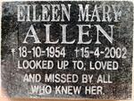 ALLEN Eileen Mary 1954-2002