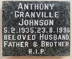 JOHNSON Anthony Granville 1935-1996
