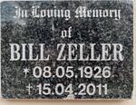 ZELLER Bill 1926-2011
