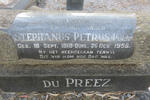 PREEZ Stephanus Petrus, du 1919-1956