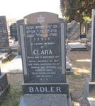 BADLER Clara -1982