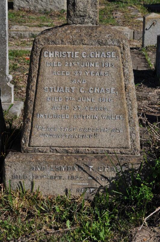 CHASE Stuart C. -1916 & Christie C. -1915