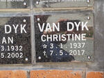 DYK Christine, van 1937-2017