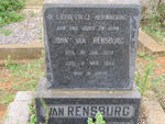 RENSBURG John, van 1882-1954