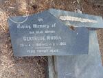 POLLOCK Gertrude Rhoda 1914-1965