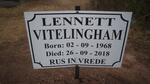 VITELINGHAM Lennett 1968-2018