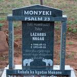 MONYEKI Lazarus Nkgau 1948-1972