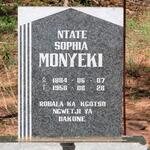 MONYEKI Ntate Sophia 1884-1958