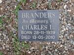 BRANDERS Charles L. 1929-2010