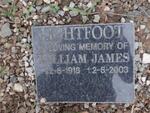 LIGHTFOOT William James 1918-2003