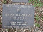 NCACA Daisy Barbara 1930-2008
