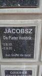 JACOBSZ Pieter Hendrik 1939-2012